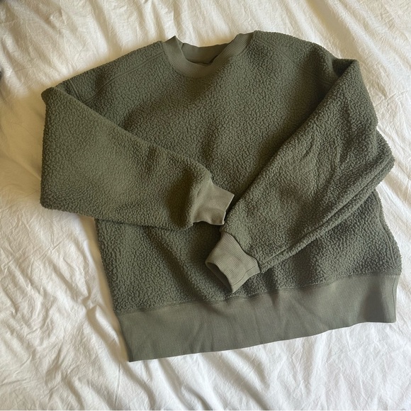 Everlane Fleece Crew Sweatshirt - Picture 1 of 5